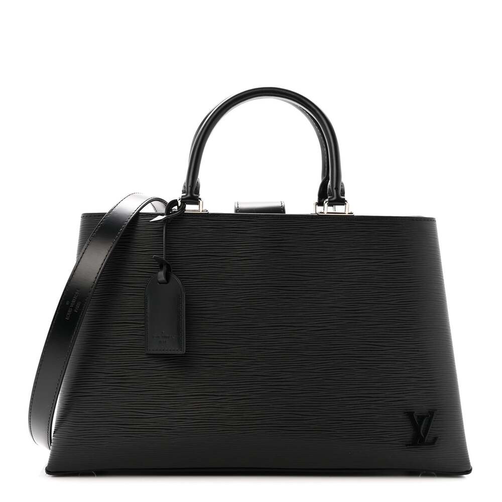 Louis Vuitton Epi Kleber Mm Black #261469L12B